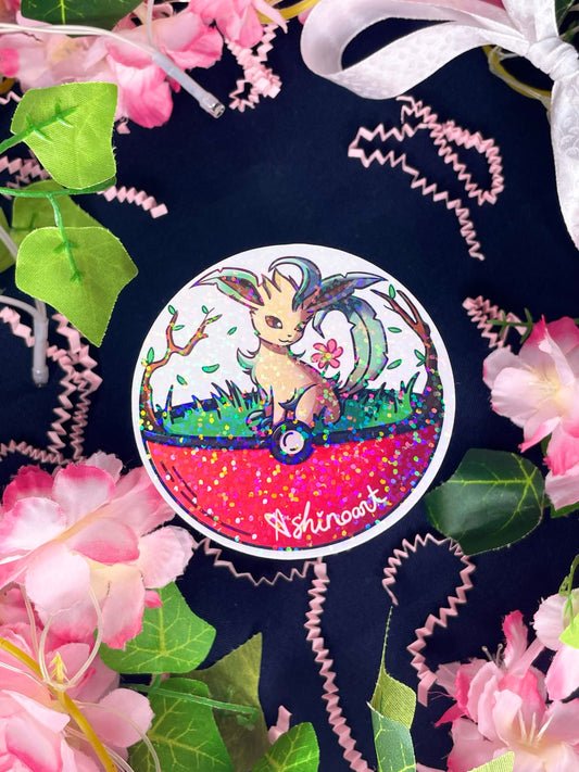 Sticker holographique Phyllali
