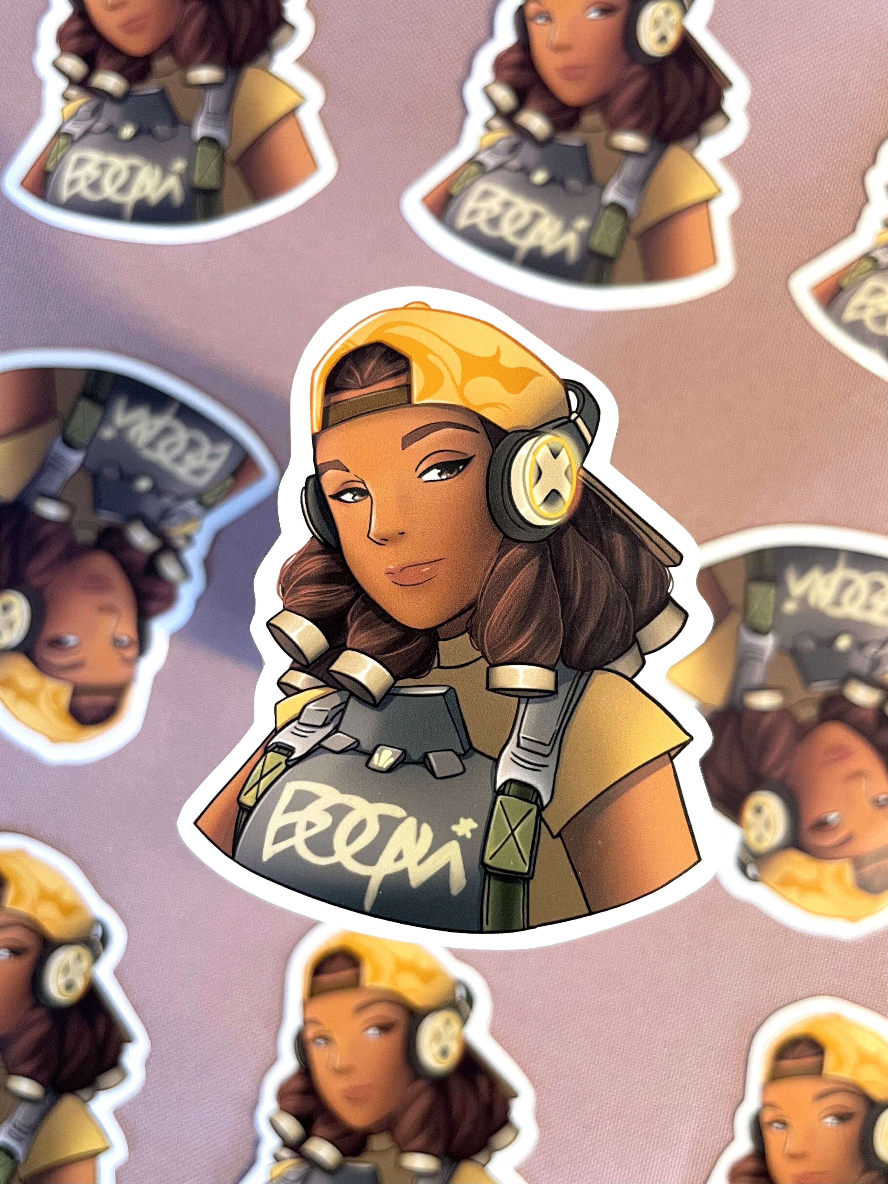 Raze sticker (valorant) - Ashinoart's shop