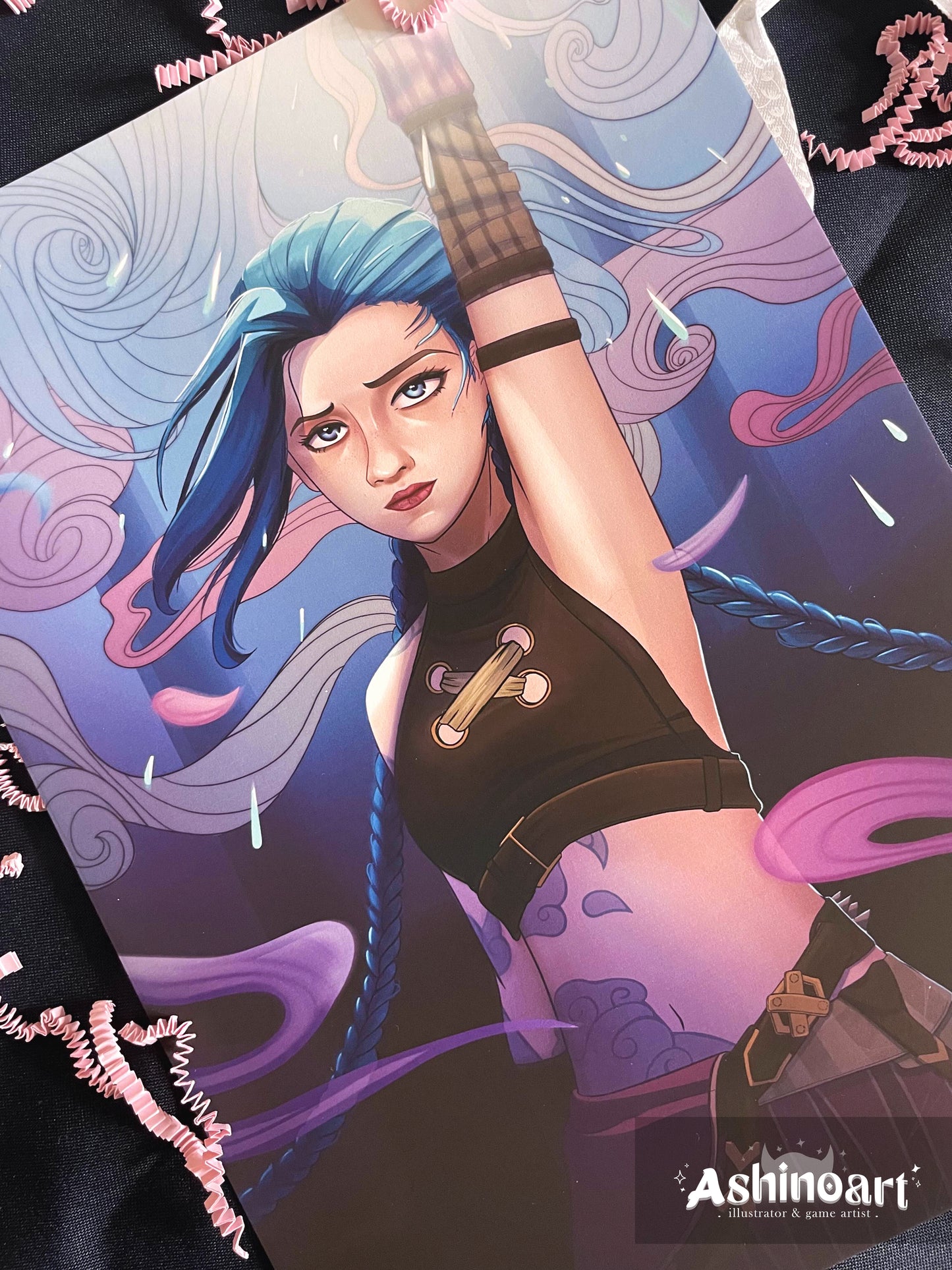 Jinx (Arcane) Print A4