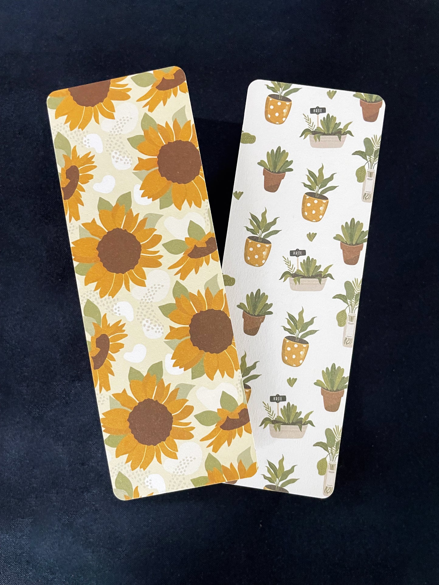 Botanical bookmarks (set of 2)