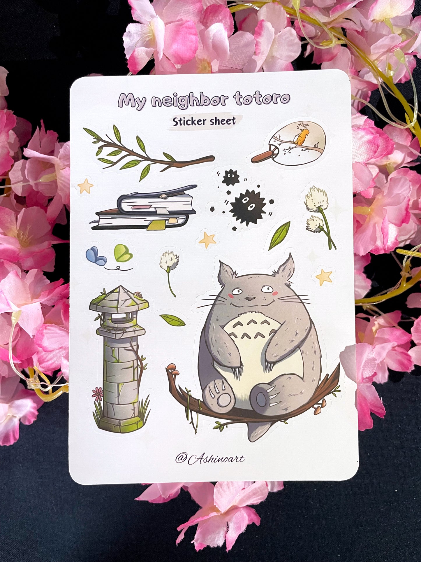 My Neighbor Totoro sticker sheets