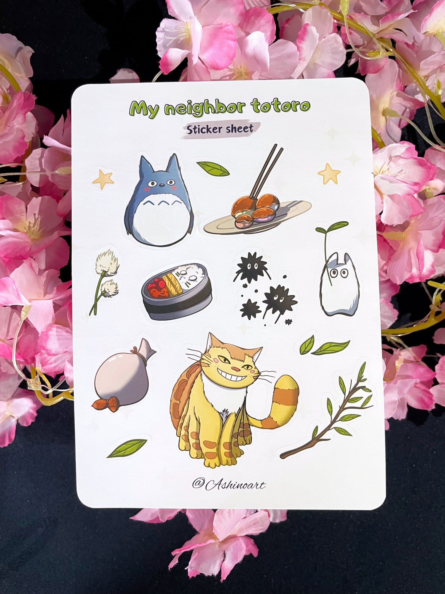 My Neighbor Totoro sticker sheets